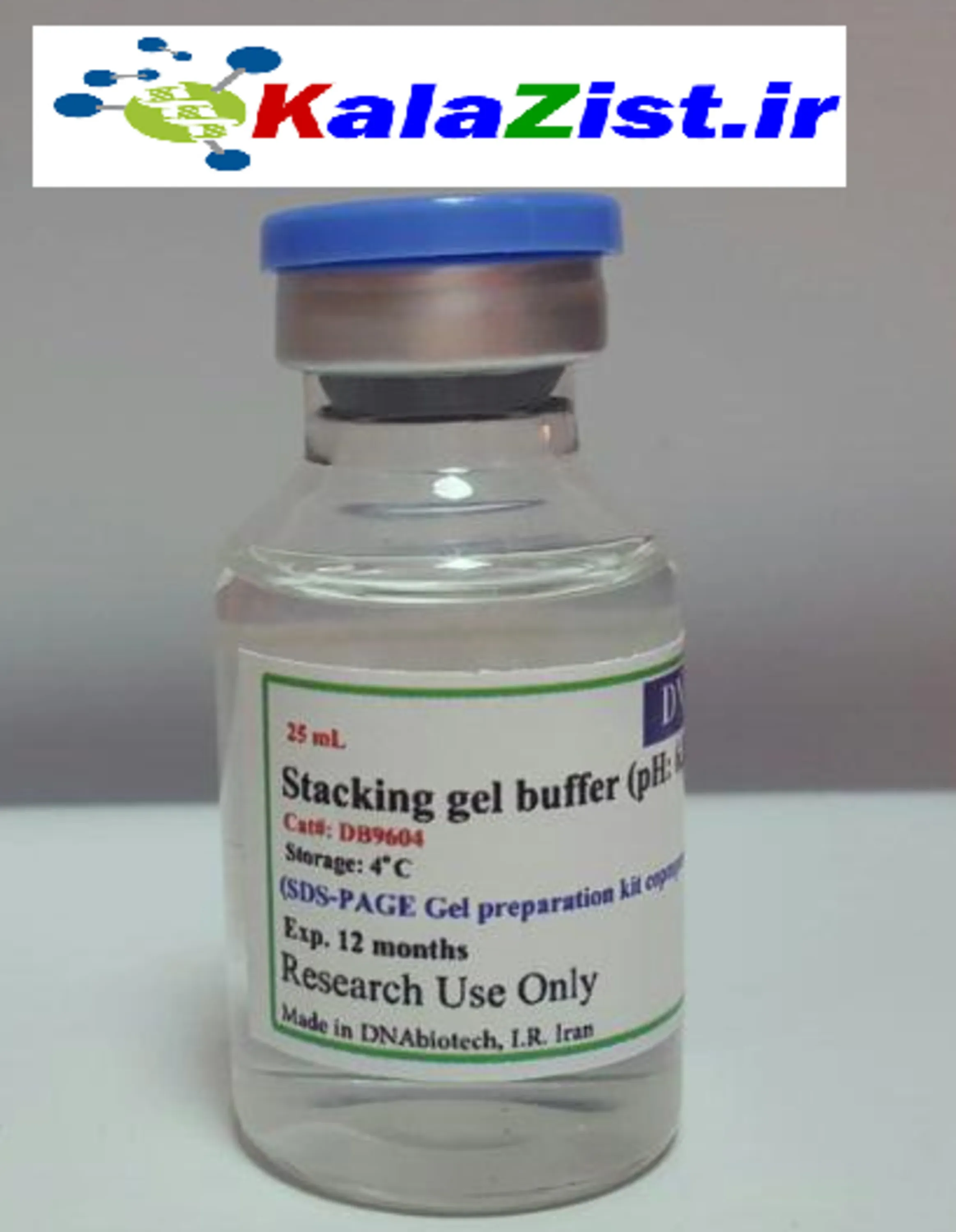 بافر ژل بالا SDS-PAGE DNAbiotech  بافر ژل بالا SDS-PAGE DNAbiotech